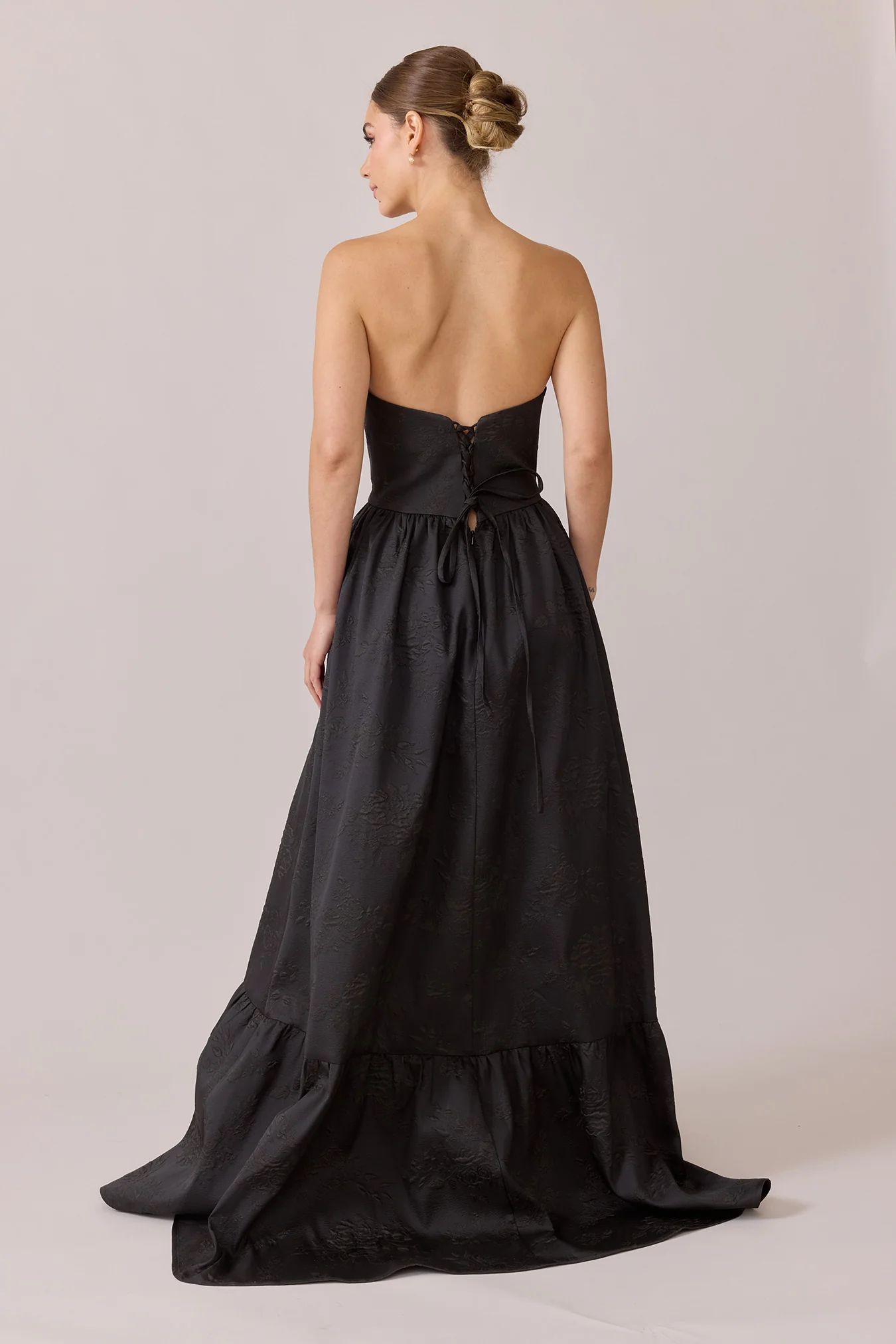 Vienna Jacquard Dress | Made To Order - Image 13