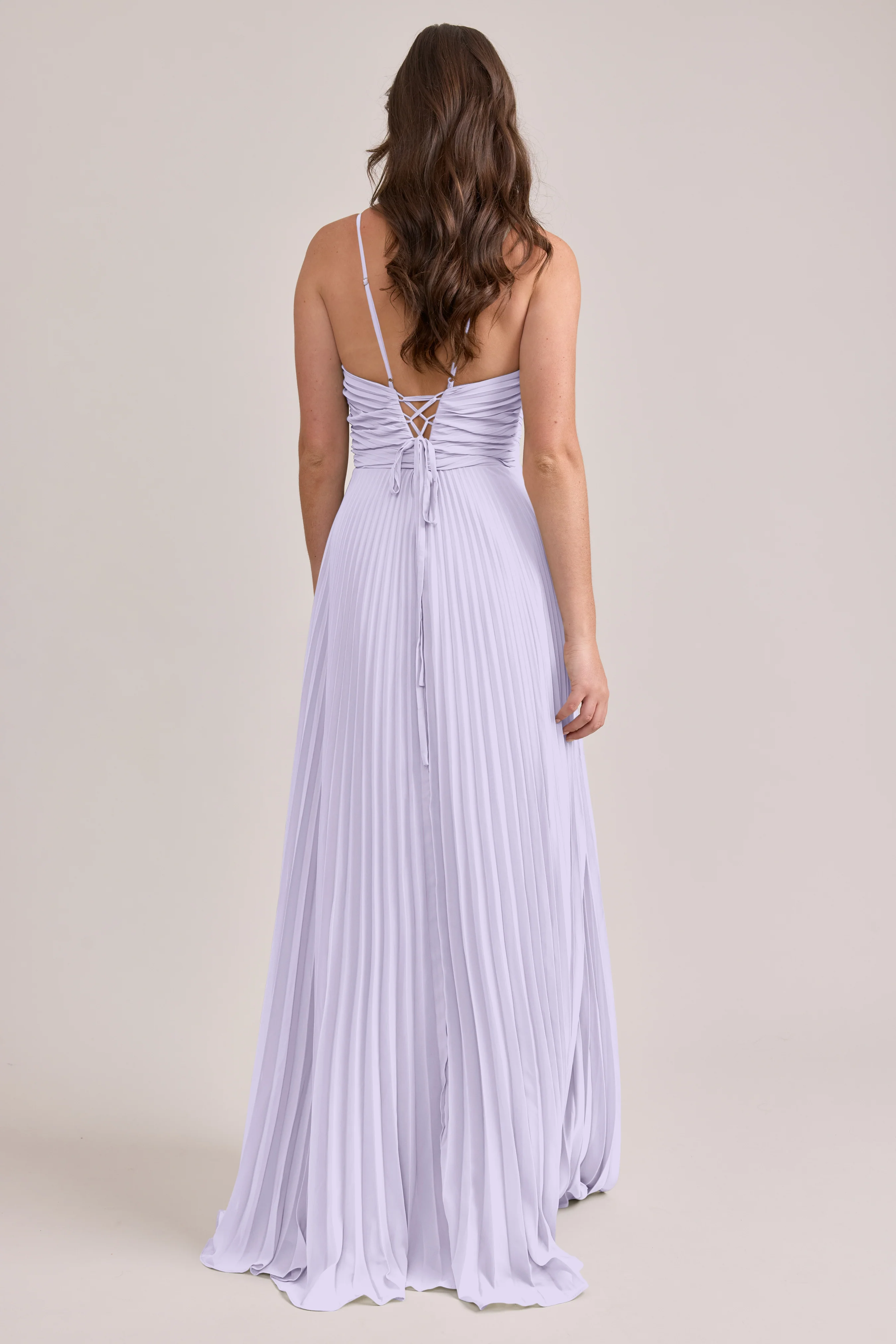 Vivian Chiffon Pleated Dress | Made To Order - Image 61