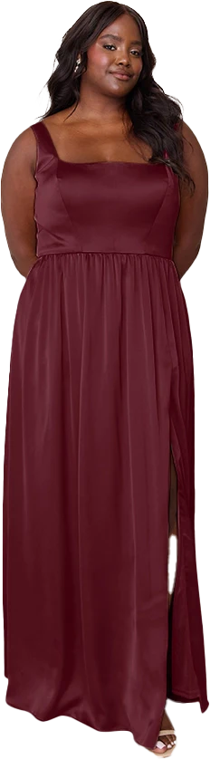 Whitney Satin Dress | Made To Order - Image 192