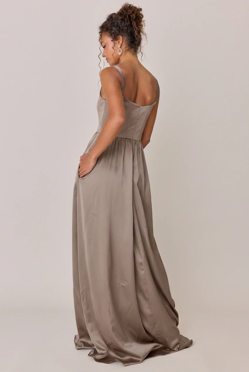 Whitney Satin Dress | Made To Order - Image 247