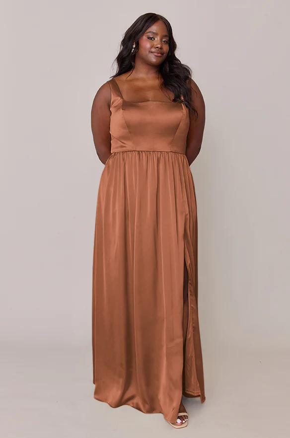 Whitney Satin Dress | Made To Order - Image 27