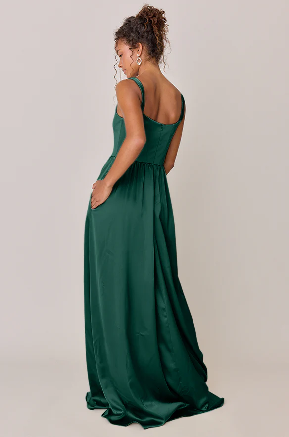 Whitney Satin Dress | Made To Order - Image 49