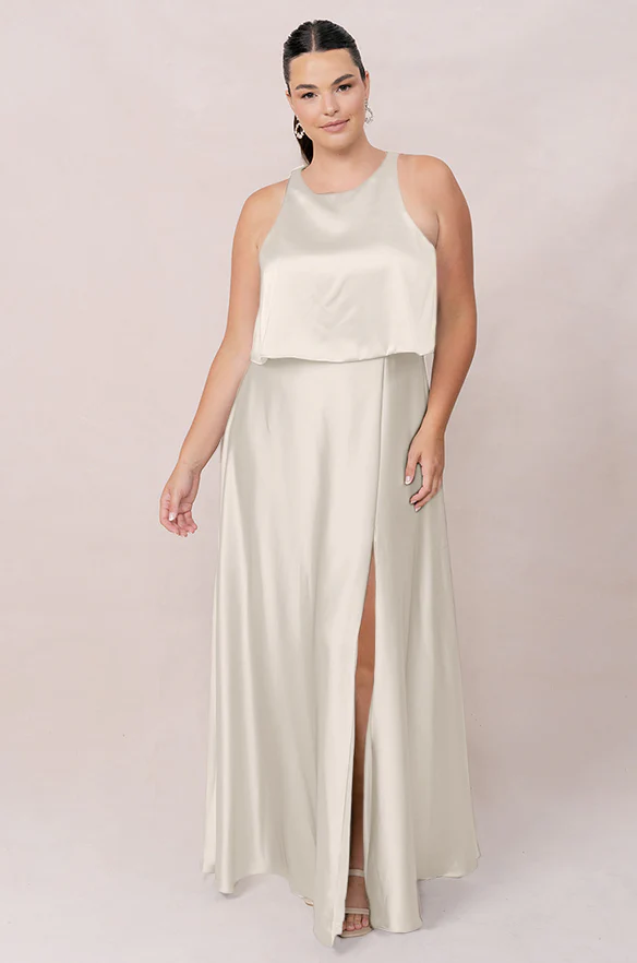 Wren Satin Dress | Made To Order - Image 139
