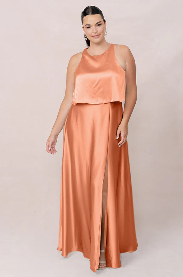 Wren Satin Dress | Made To Order - Image 141