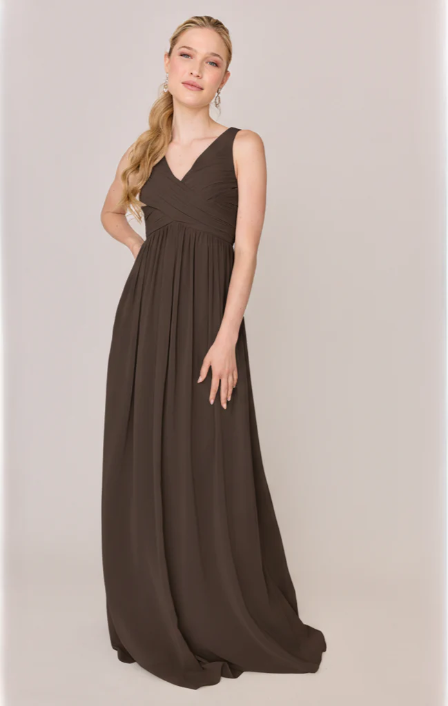 Zoe Chiffon Dress | Made To Order - Image 159